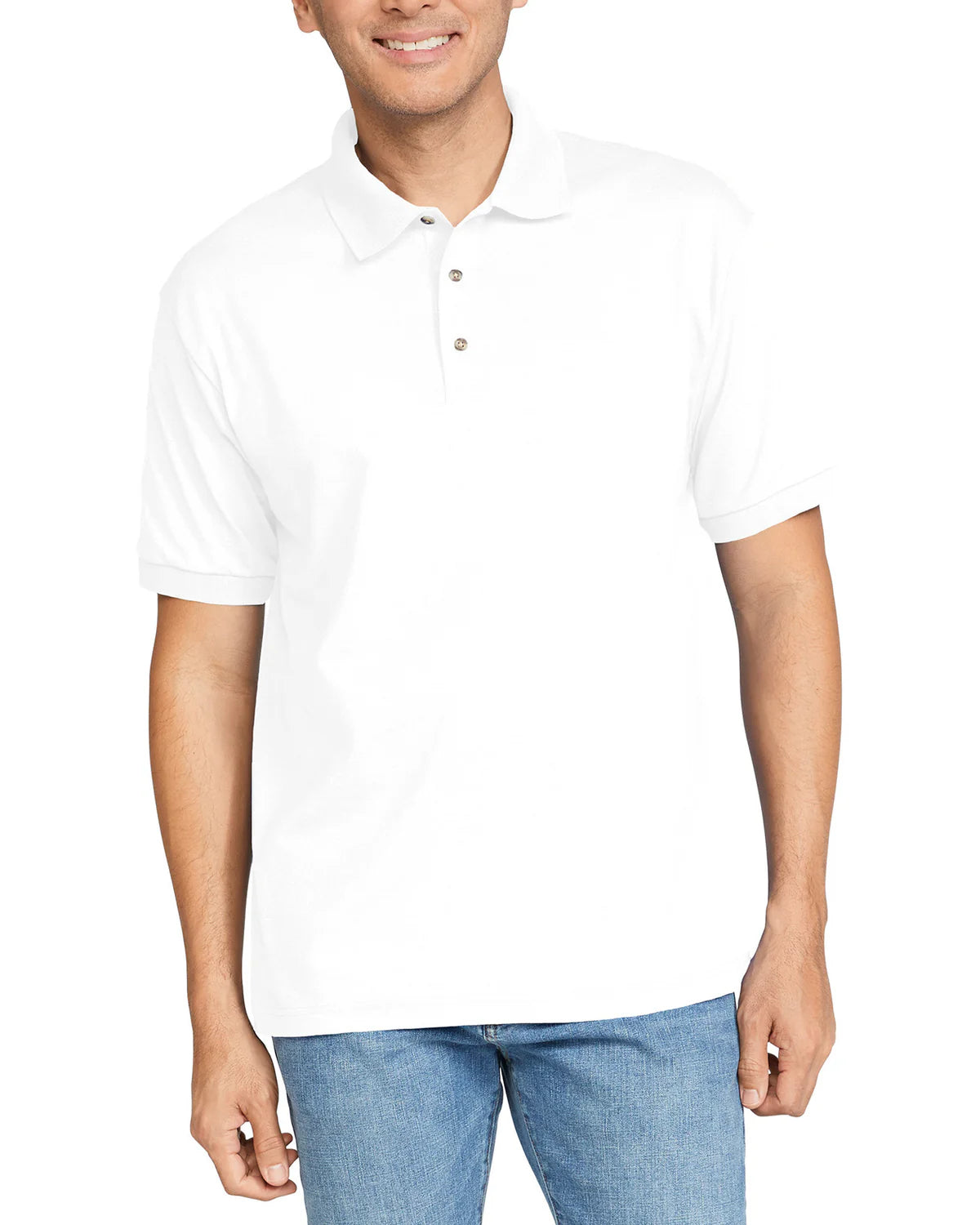 Customizable Gildan DryBlend Jersey Polo