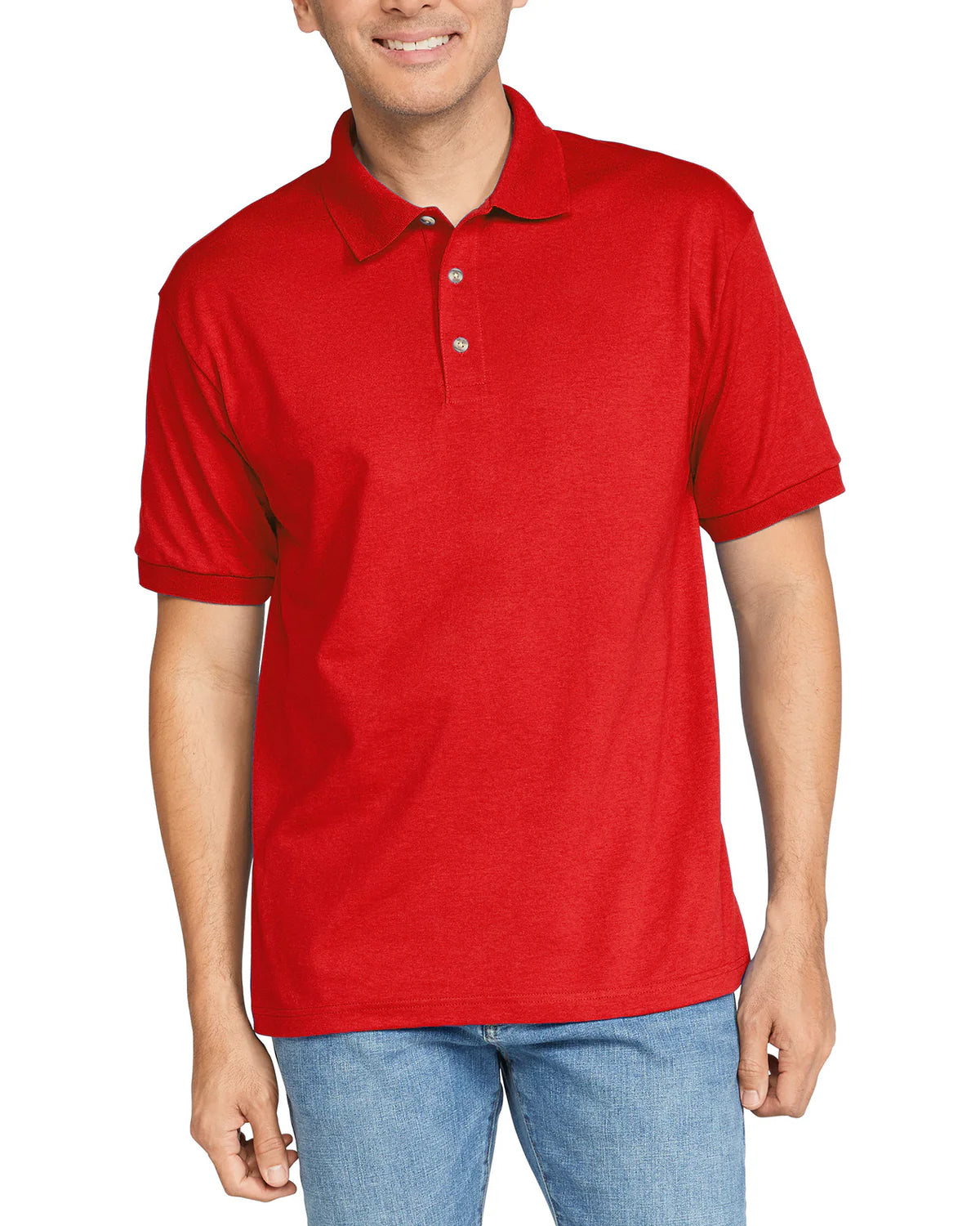 Customizable Gildan DryBlend Jersey Polo