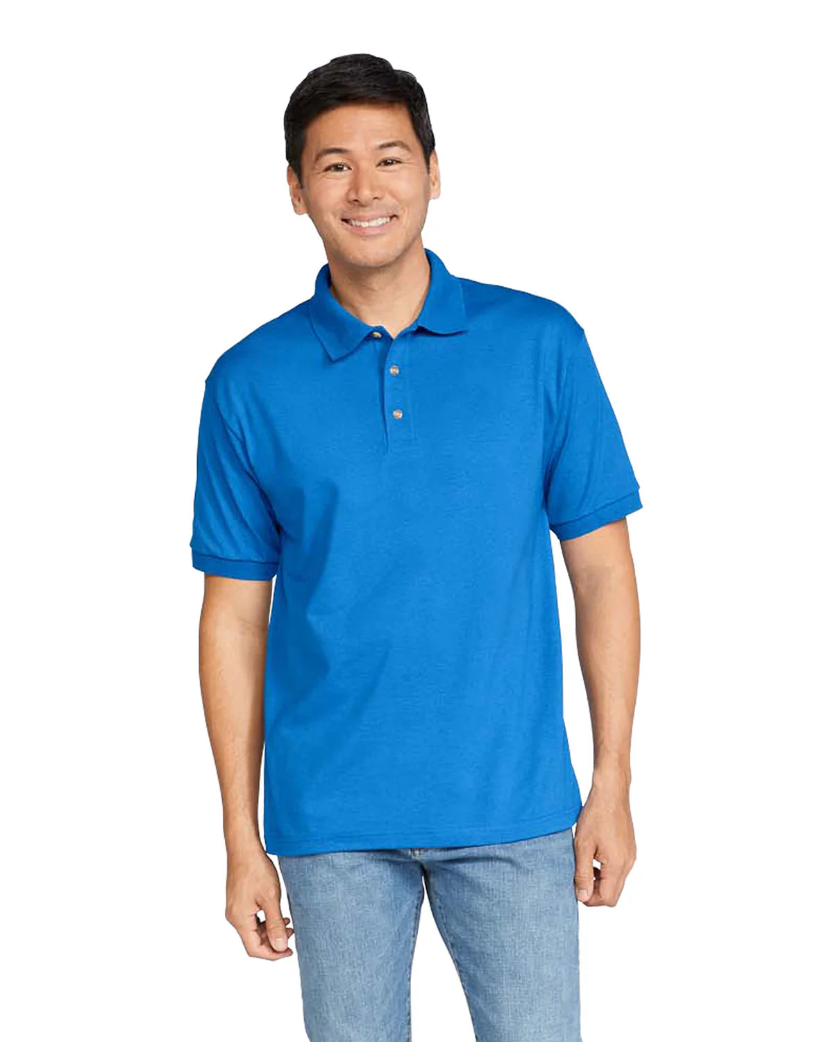 Customizable Gildan DryBlend Jersey Polo