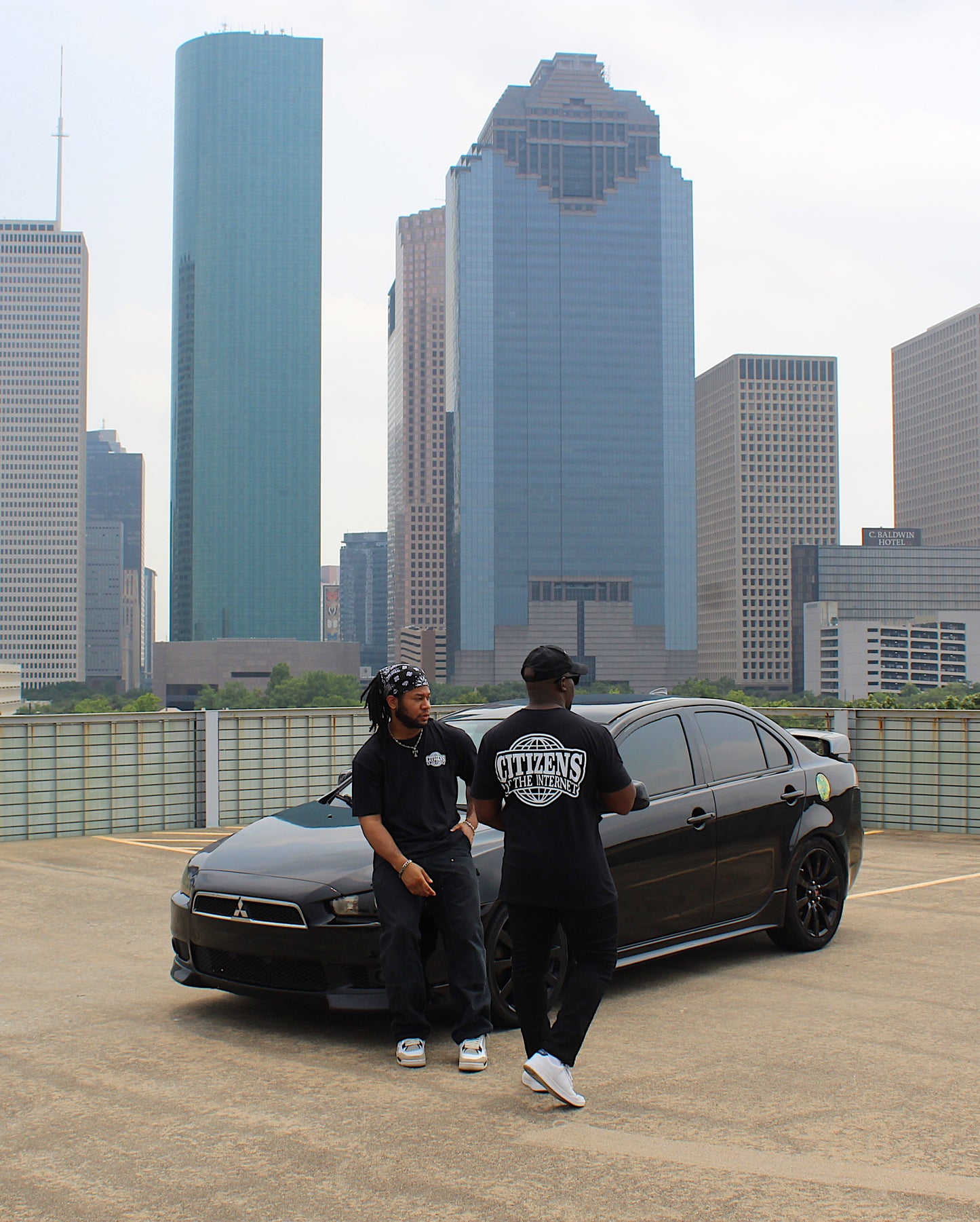 Heavy Weight Pocket Logo Citizens of the Internet Tee