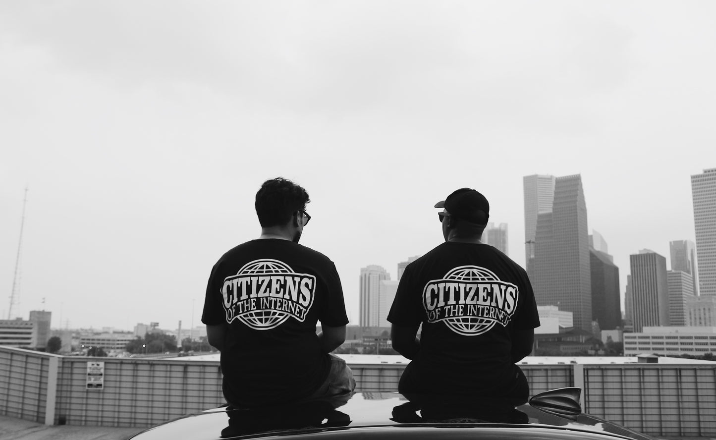 Heavy Weight Pocket Logo Citizens of the Internet Tee
