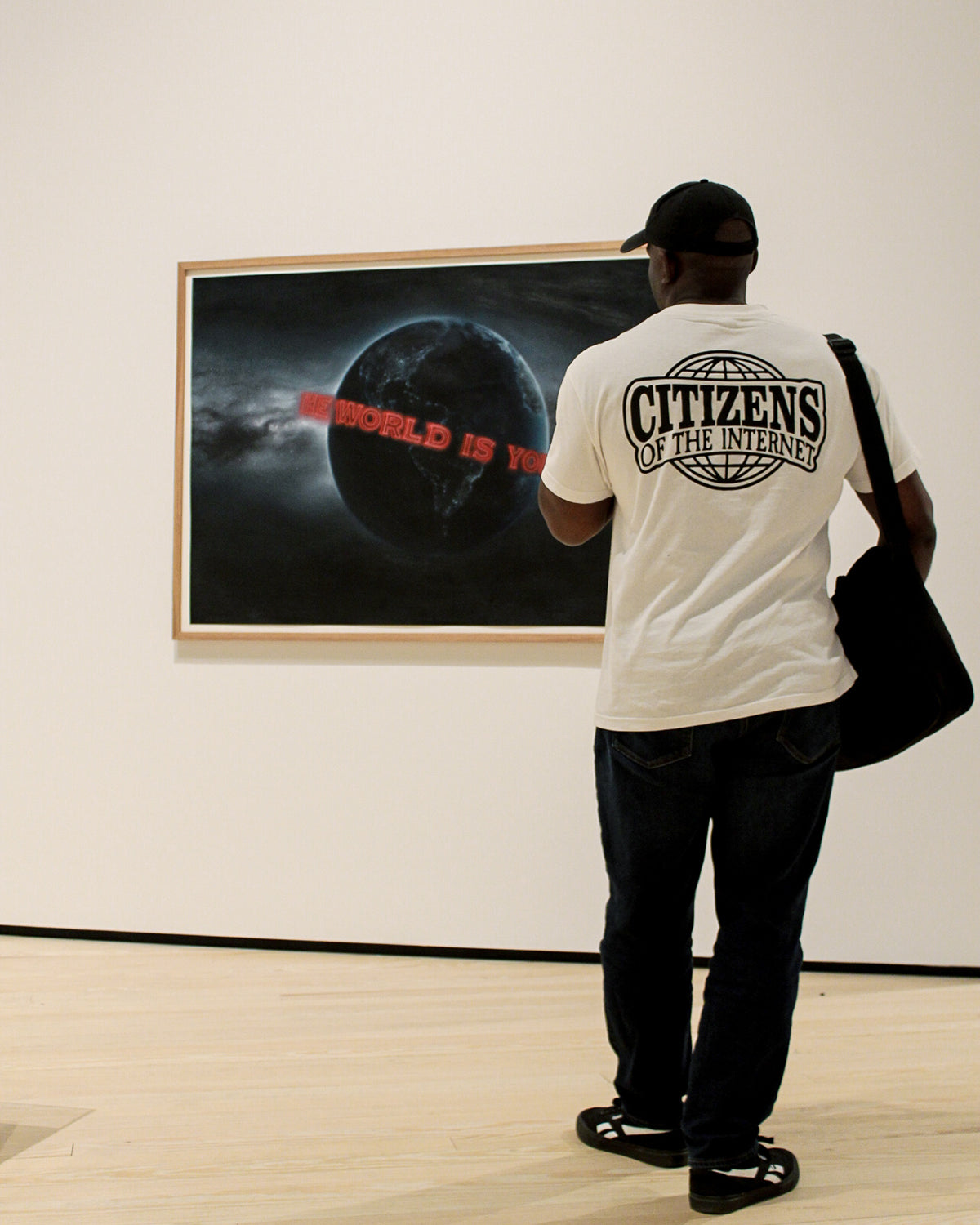 Heavy Weight Pocket Logo Citizens of the Internet Tee