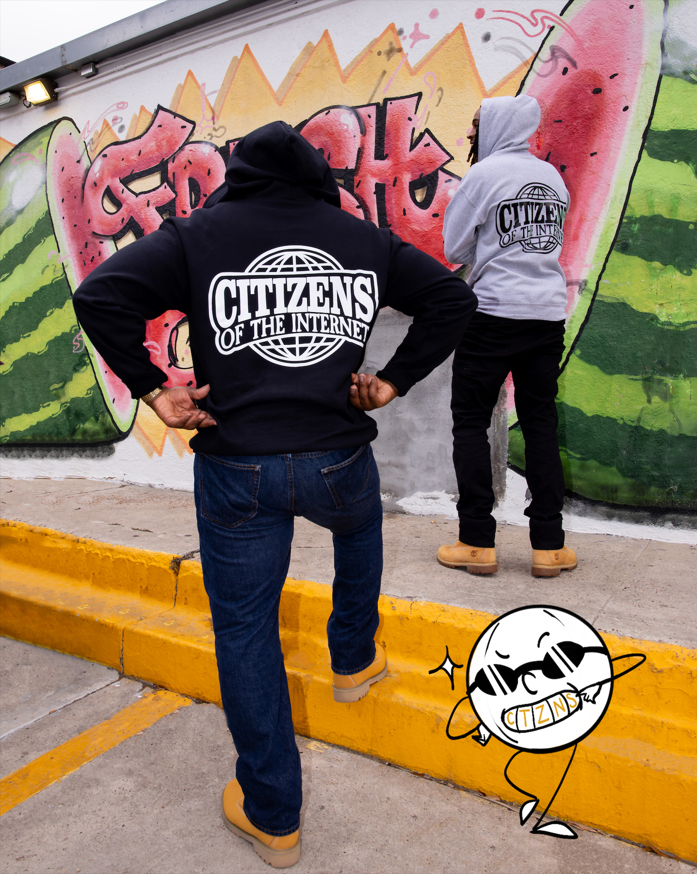 Citizens of the Internet Zip up Hoodie